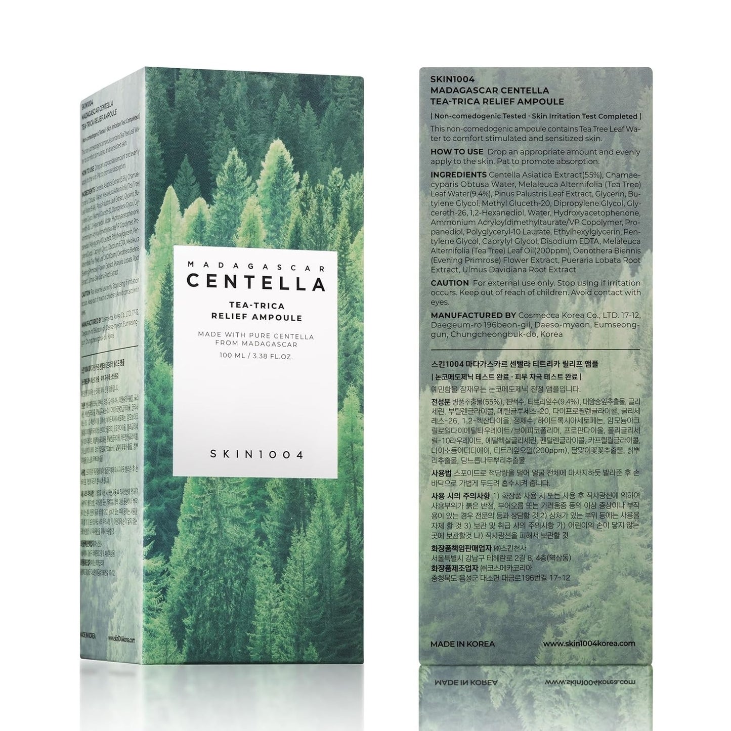 Skin 1004 Centella Tea-Trica Relief Ampoule 100ml