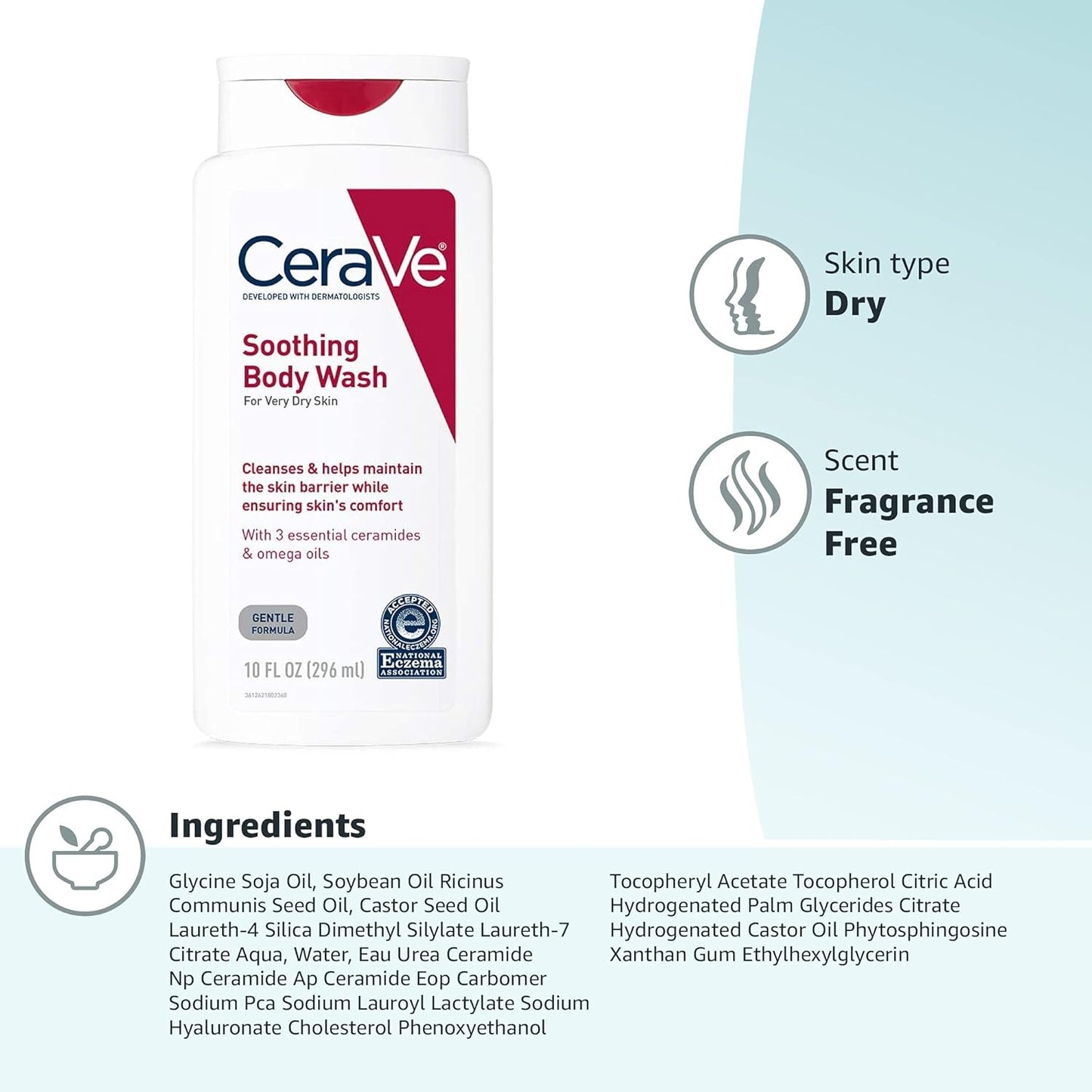 CeraVe Itch Relief Moisturizing Lotion for Dry Skin 237ml