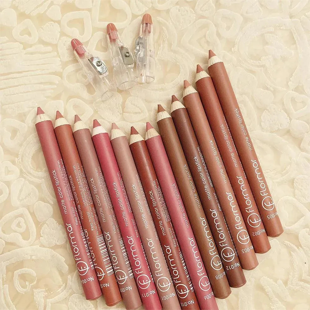 Flormar Lip Pencil – Pack of 12