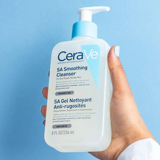 CeraVe SA Smoothing Cleanser for Dry & Rough Skin