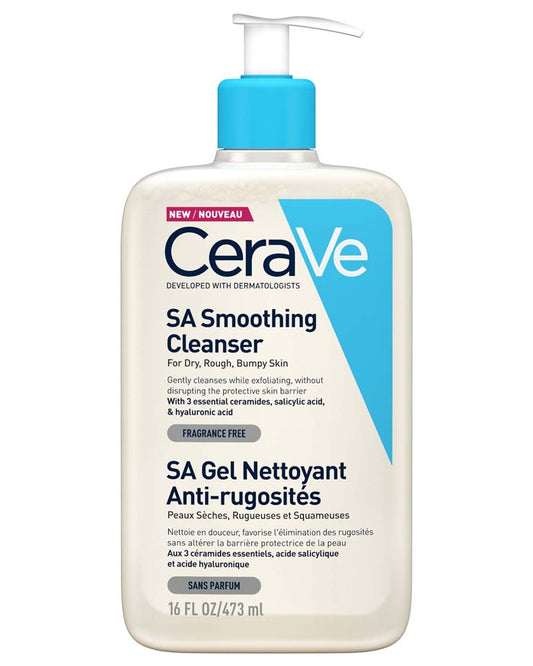 CeraVe SA Smoothing Cleanser for Dry & Rough Skin