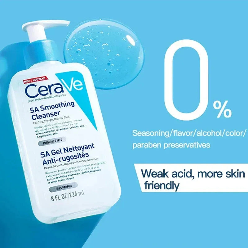 CeraVe SA Smoothing Cleanser for Dry & Rough Skin